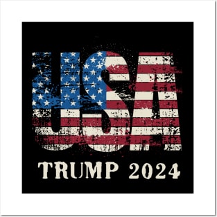 USA Trump 2024 Posters and Art